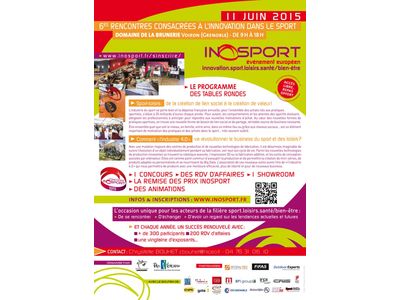 Les inscriptions Inosport 2015 sont ouvertes !